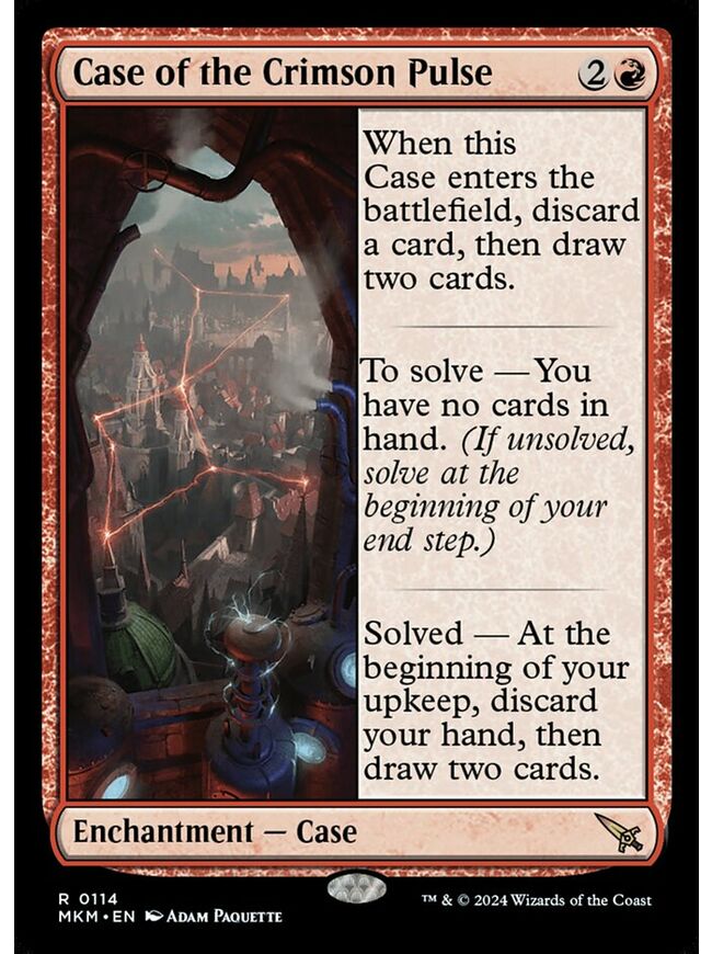 Case of the Crimson Pulse