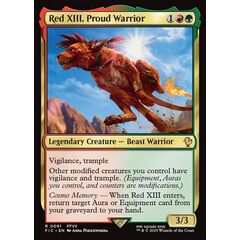 Red XIII, Proud Warrior