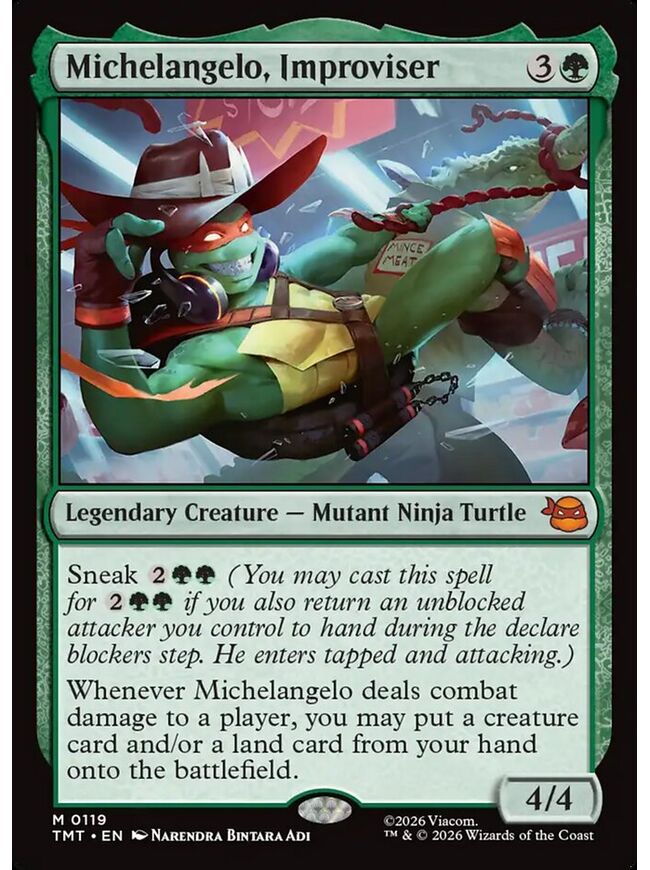 Michelangelo, Improviser