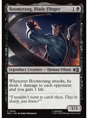 Boomerang, Blade Flinger
