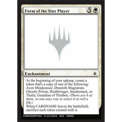 Form of the Stax Player