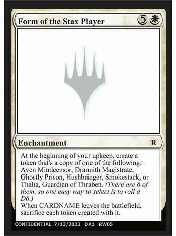 Form of the Stax Player