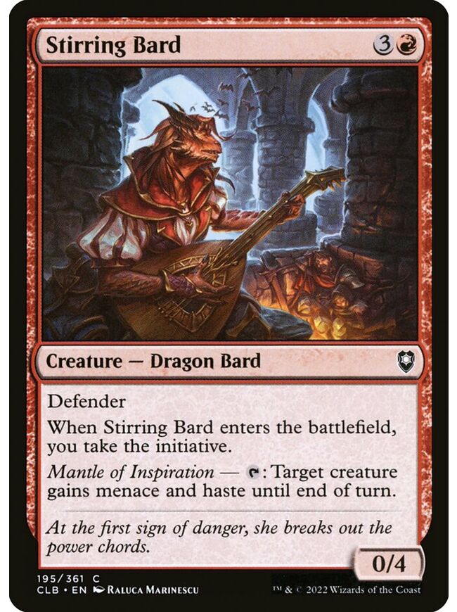 Stirring Bard