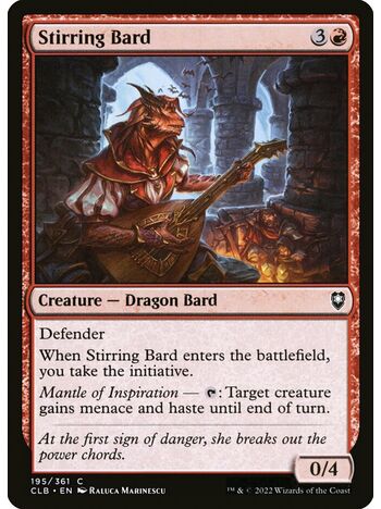 Stirring Bard