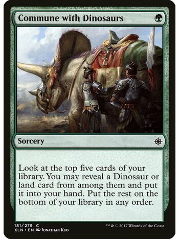 Commune with Dinosaurs