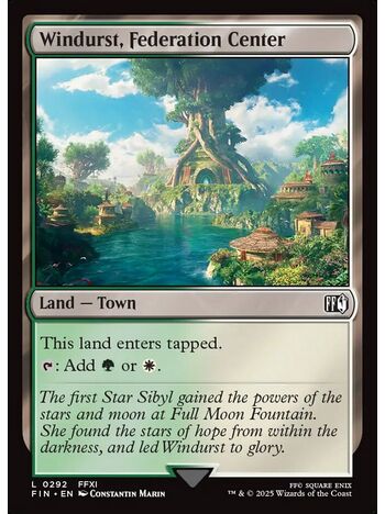 Windurst, Federation Center