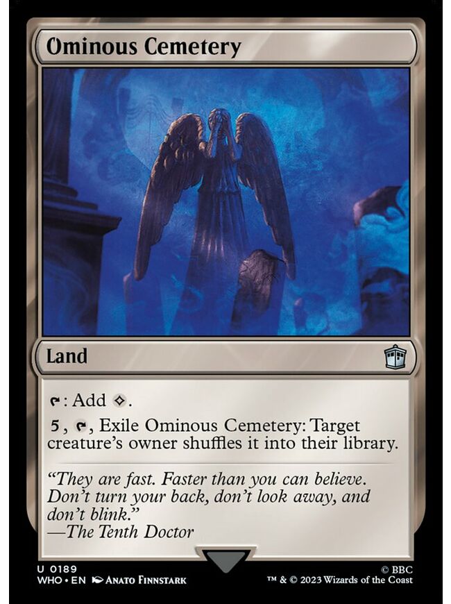 Ominous Cemetery