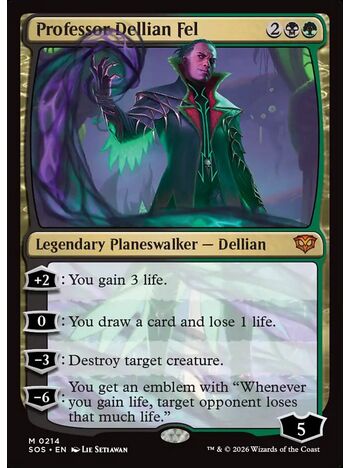 Professor Dellian Fel