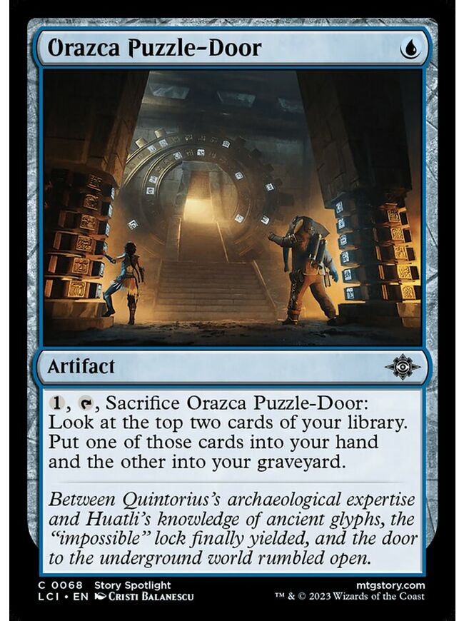 Orazca Puzzle-Door