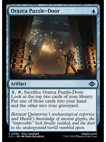 Orazca Puzzle-Door