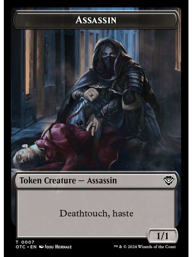 Assassin Token (Deathtouch, haste)