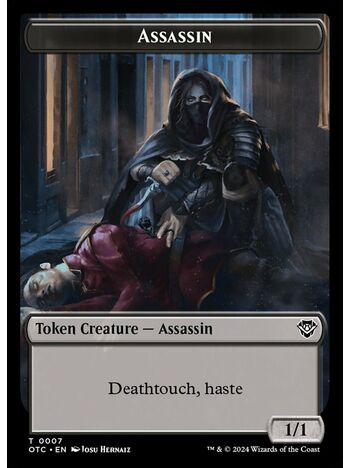 Assassin Token (Deathtouch, haste)