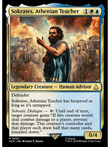 Sokrates, Athenian Teacher