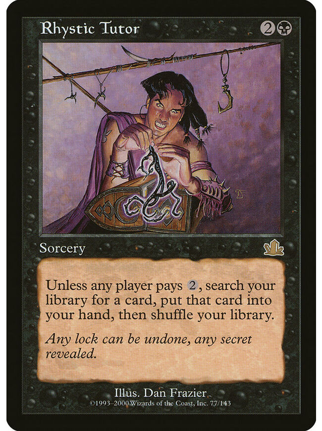 Rhystic Tutor