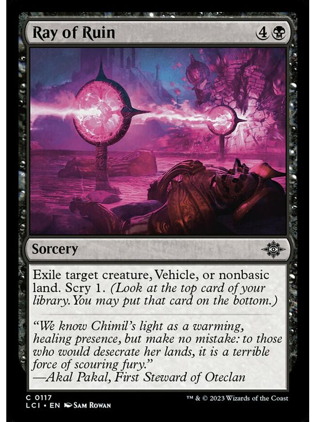 Ray of Ruin