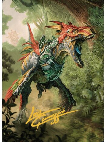 Dinosaur // Dinosaur Token (Art Series)