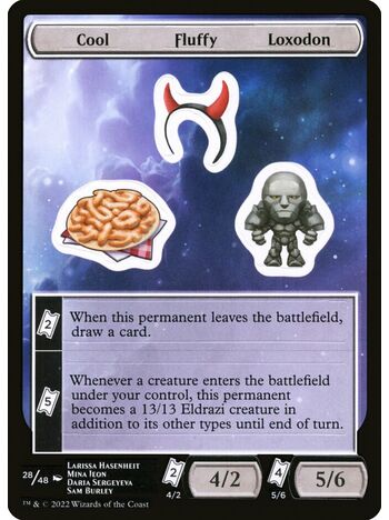 Cool Fluffy Loxodon