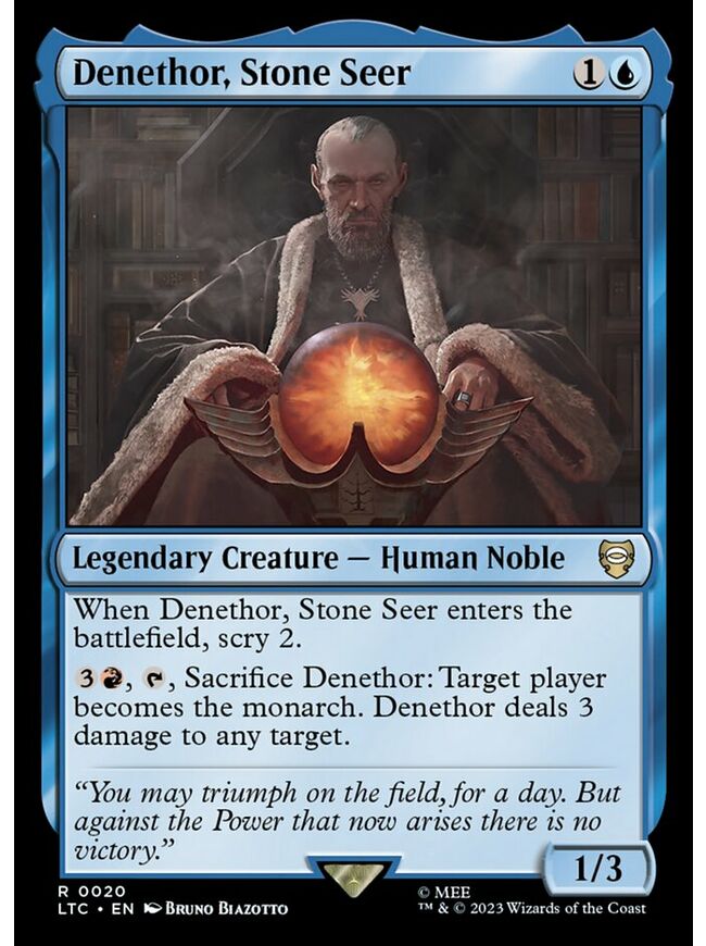 Denethor, Stone Seer