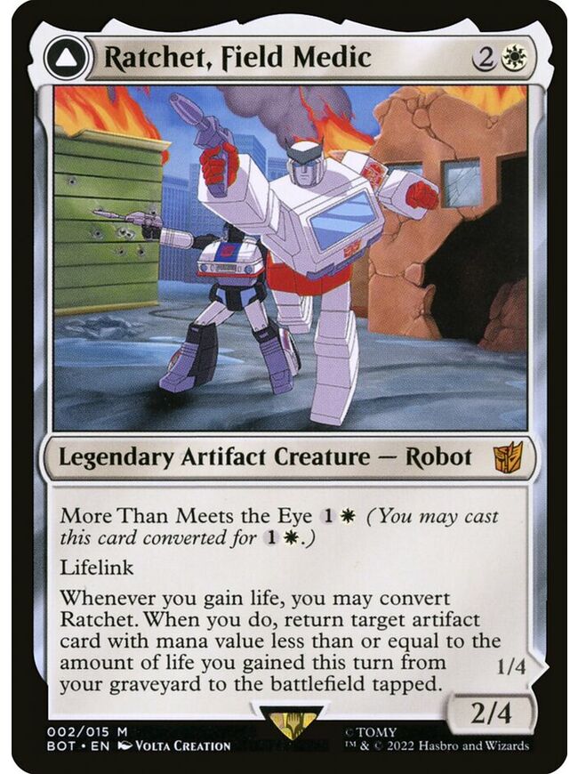 Ratchet, Field Medic // Ratchet, Rescue Racer
