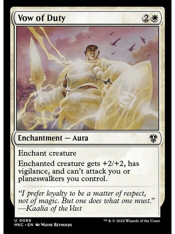 Vow of Duty