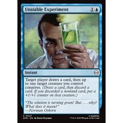 Unstable Experiment