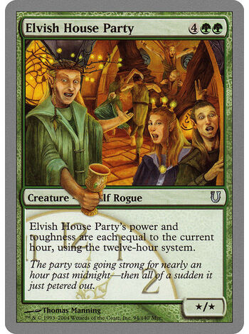 Elvish House Party