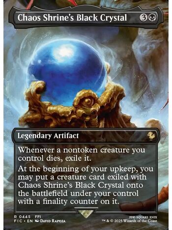 Chaos Shrine's Black Crystal