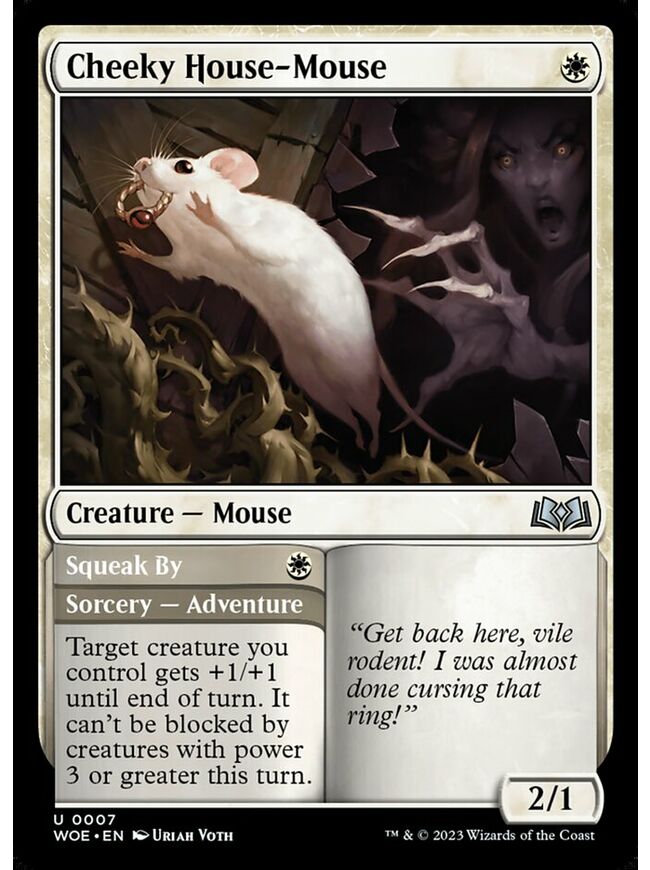 Cheeky House-Mouse // Squeak By