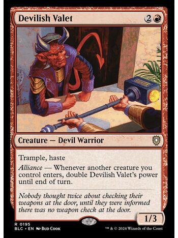 Devilish Valet