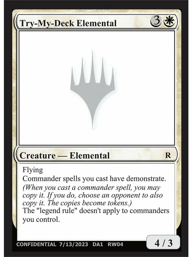 Try-My-Deck Elemental