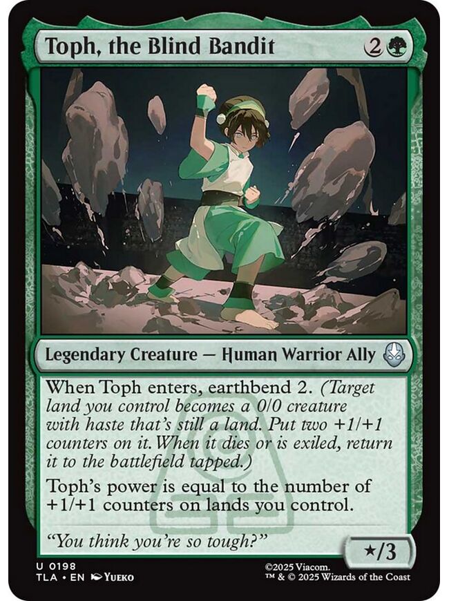 Toph, the Blind Bandit