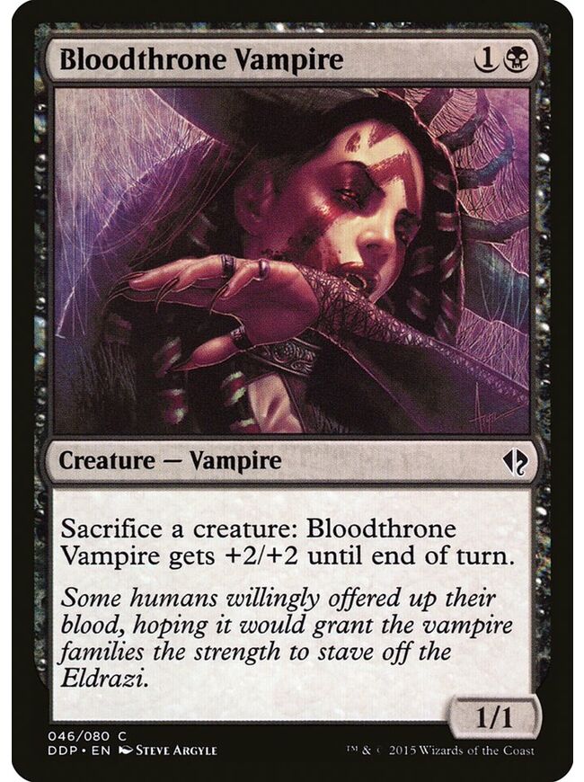 Bloodthrone Vampire