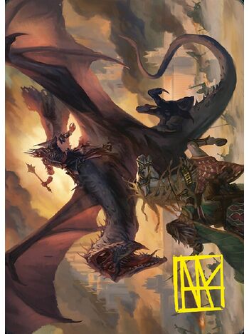 Witch-king, Bringer of Ruin // Witch-king, Bringer of Ruin (Art Series)