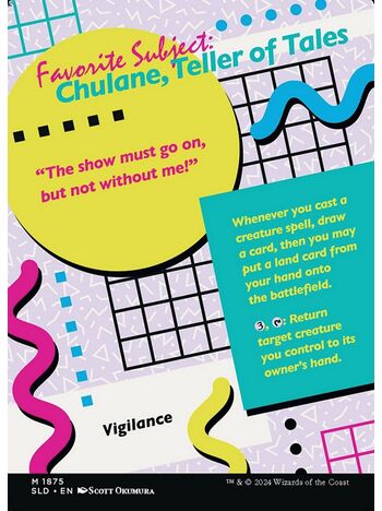 Chulane, Teller of Tales