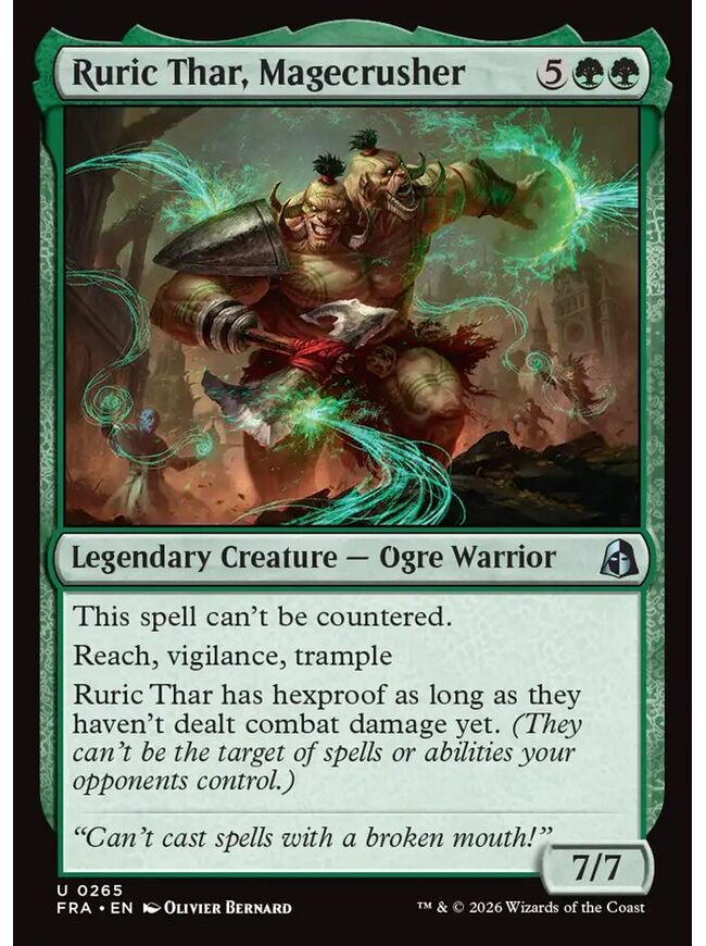 Ruric Thar, Magecrusher