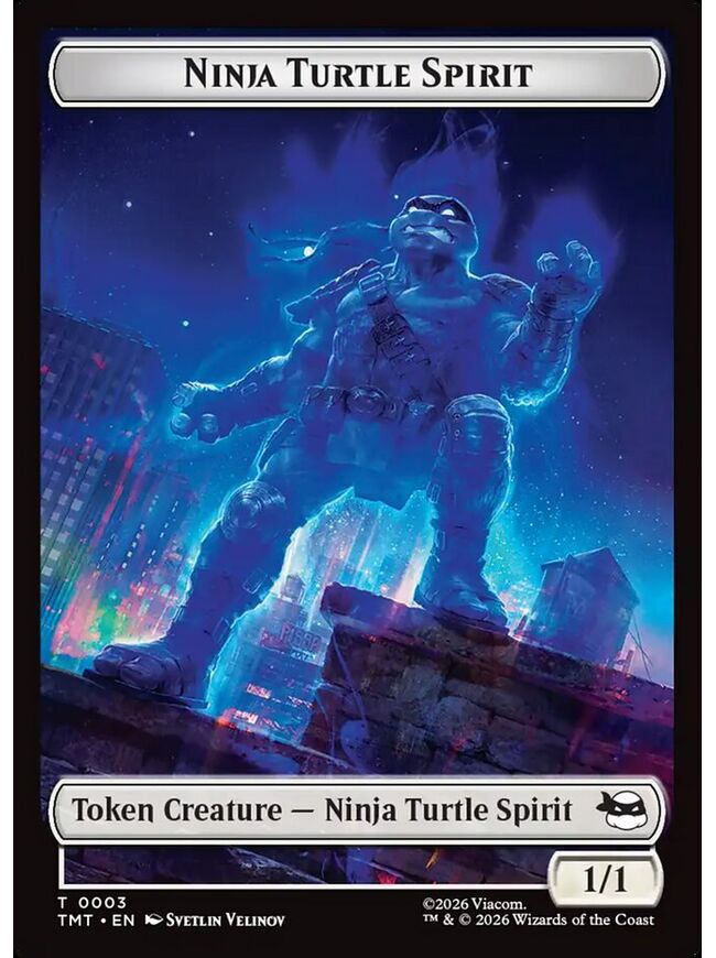 Ninja Turtle Spirit Token