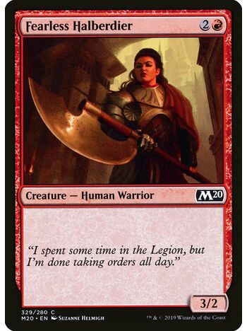 Fearless Halberdier