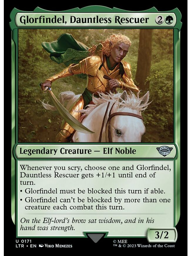Glorfindel, Dauntless Rescuer