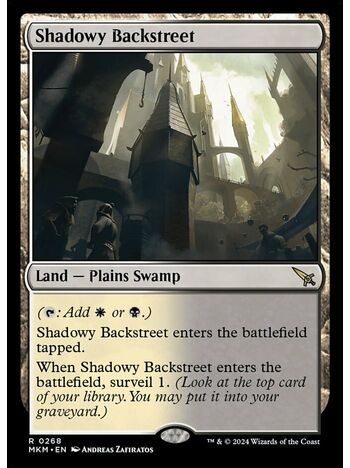 Shadowy Backstreet