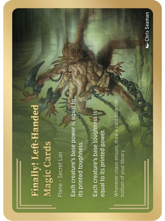 Finally! Left-Handed Magic Cards