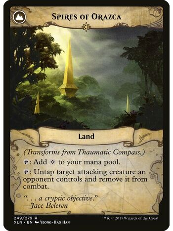 Thaumatic Compass // Spires of Orazca