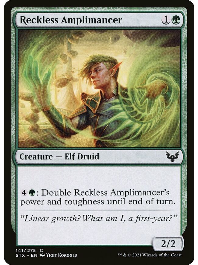 Reckless Amplimancer