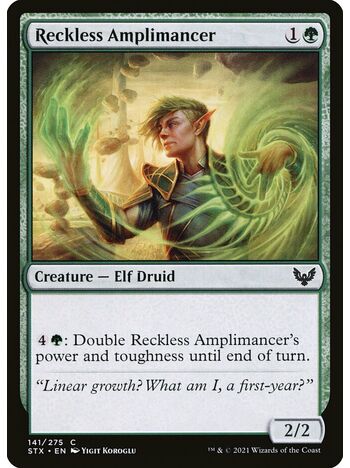 Reckless Amplimancer