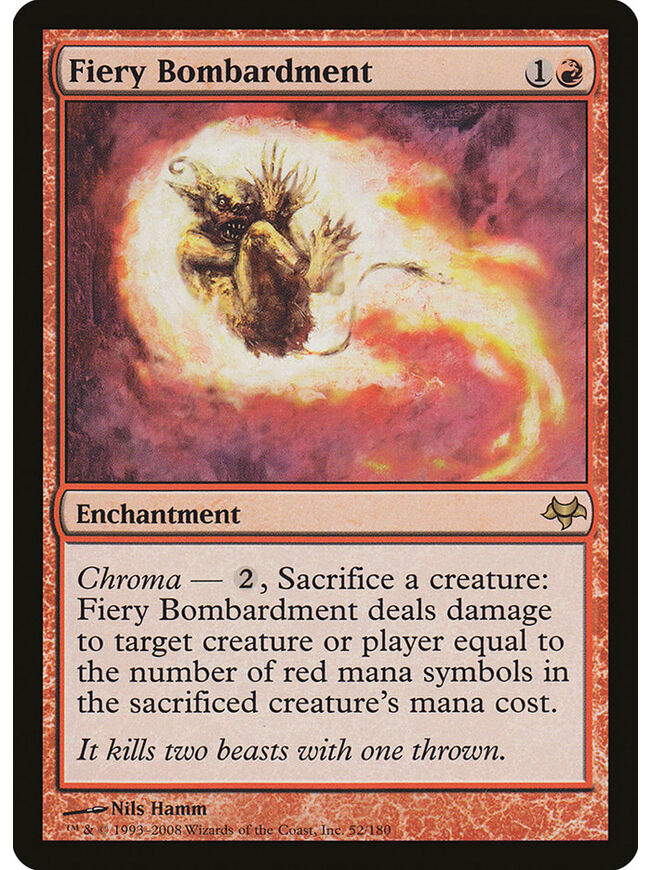 Fiery Bombardment