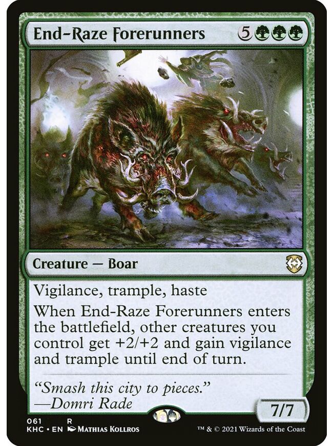 End-Raze Forerunners