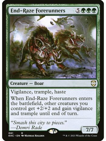 End-Raze Forerunners
