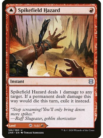 Spikefield Hazard // Spikefield Cave