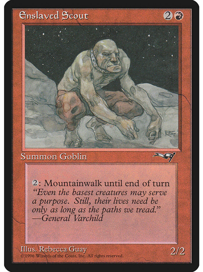 Enslaved Scout