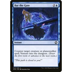 Bar the Gate