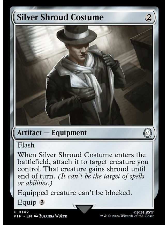 Silver Shroud Costume